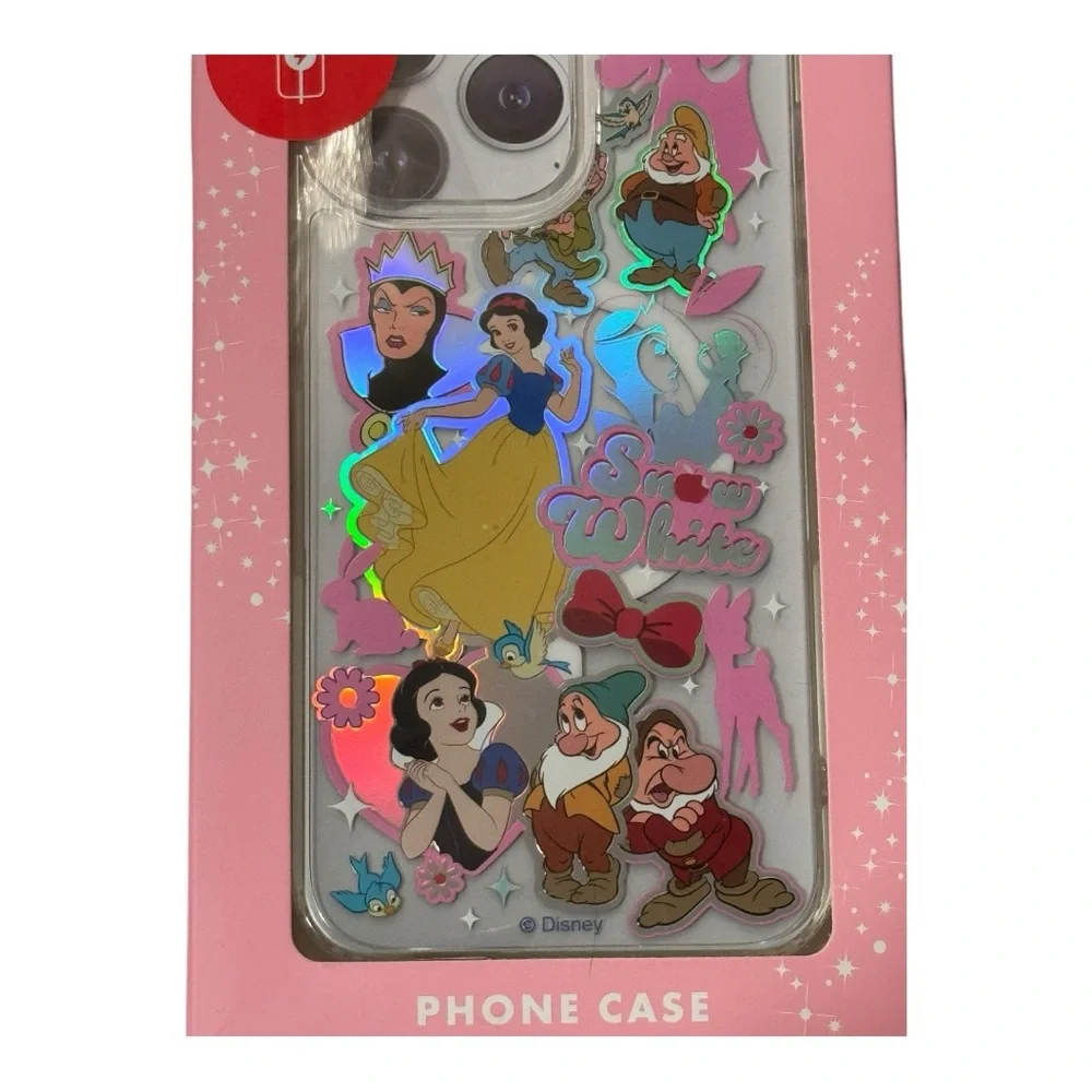Disney Princess Snow White Seven Dwarfs iPhone 13 Pro Max 14 Pro Max Phone Case